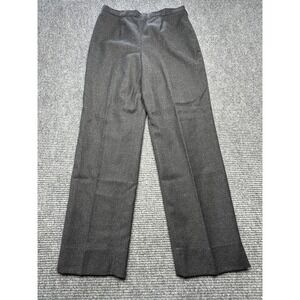 Chadwick's Pants Womens 14 Charcoal‎ 100% Wool Lined Dress Trouser Work Career